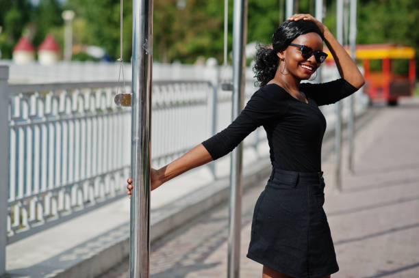istock Fashionable black woman. 1031358610