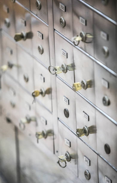 istock Safe deposit boxes at the bank 1031362016