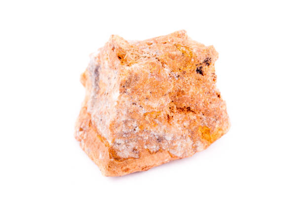 istock macro mineral stone sphalerite on white background close-up 1031377884