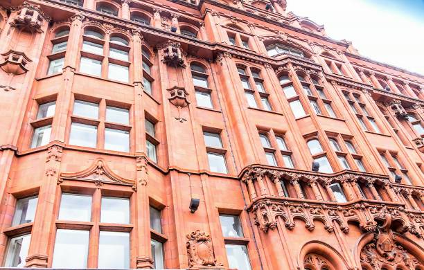 istock Red Brick Building of London 1031381224