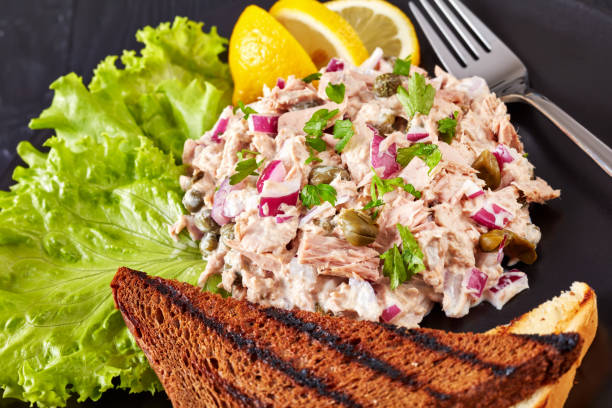 istock Tuna, capers and red onion salad 1031394460