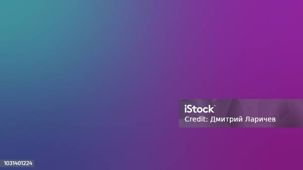 Abstract Blurred Gradient Mesh Background In Purple And Blue Colors Colorful Smooth Banner Template Stock Photo - Download Image Now