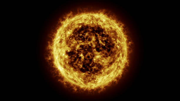 istock Sun surface and Solar flares, Burning of the sun. 1031408574