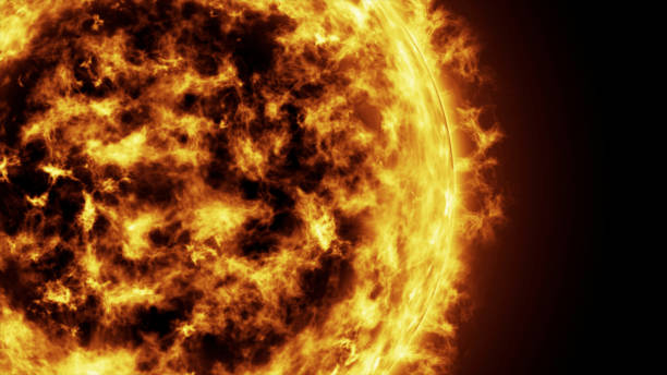 istock Sun surface and Solar flares, Burning of the sun. 1031408586
