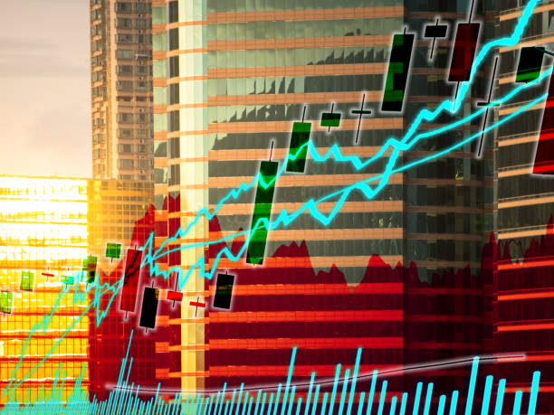 istock Perspective stock market index with modern building in background 1031418894