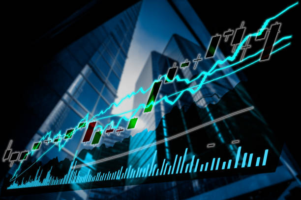 istock Perspective stock market index with modern building in background 1031418896
