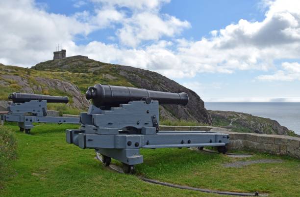 istock Cannons at Signal Hill, St John's NL Canada 1031455536