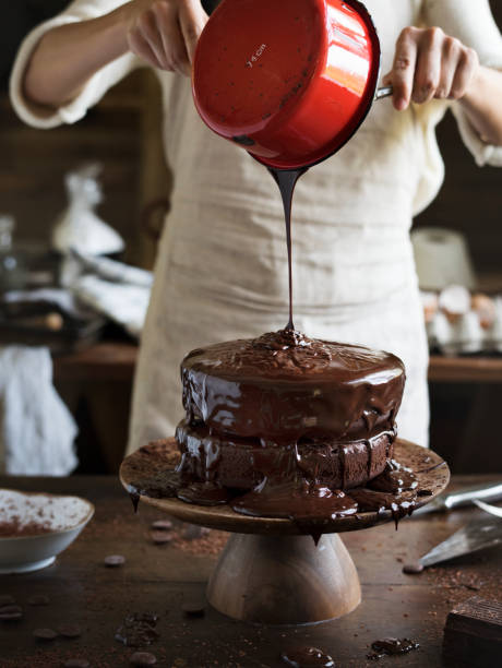 istock Chocolate cake food photography recipe idea 1031458766