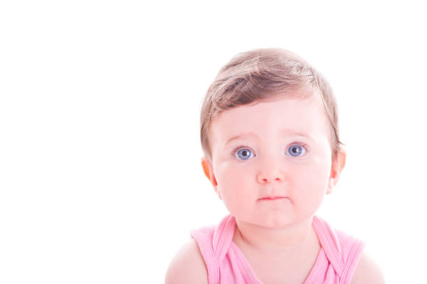 istock Serious baby girl. 1031462518