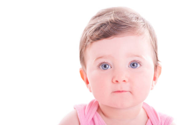 istock Serious baby girl. 1031462888