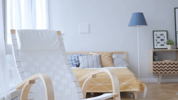 istock Empty Relaxing Chair in Bedroom 1031471630