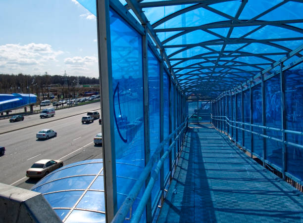 istock pedestrian crossing over the Moscow in spring 1031493194