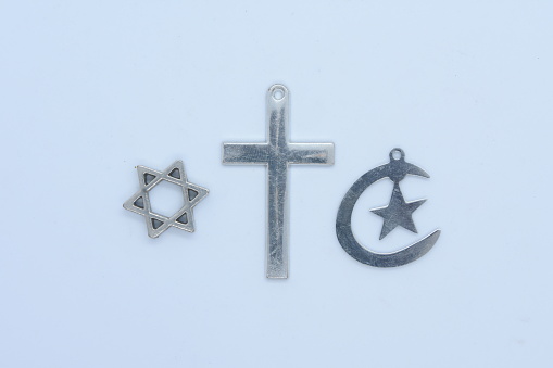 Symbols of 3 religions