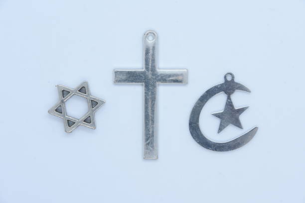 istock Symbols of 3 religions 1031500538