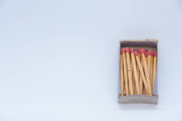 istock A box of matches against a white background 1031503926