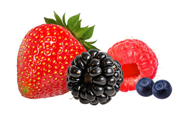 istock collection of fresh berries isolated on white 1031504820