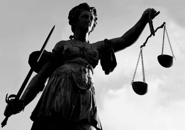 istock Justitia Statue in Frankfurt - Main, Hesse - Germany 1031510970
