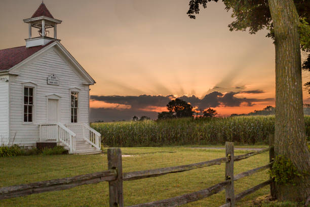 istock Sunrise over Church 1031519456