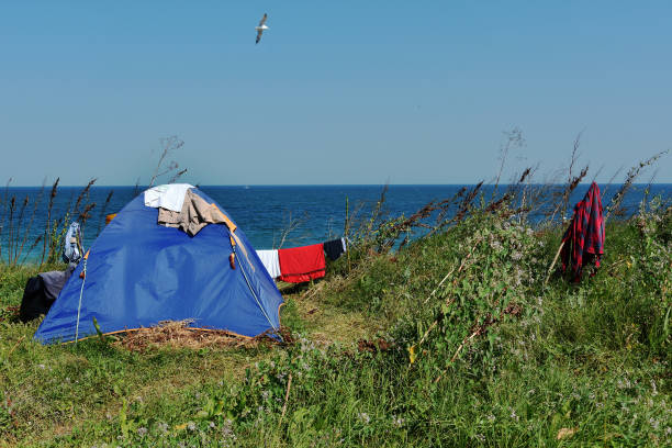 istock Camping in Vama Veche, Romania 1031538208