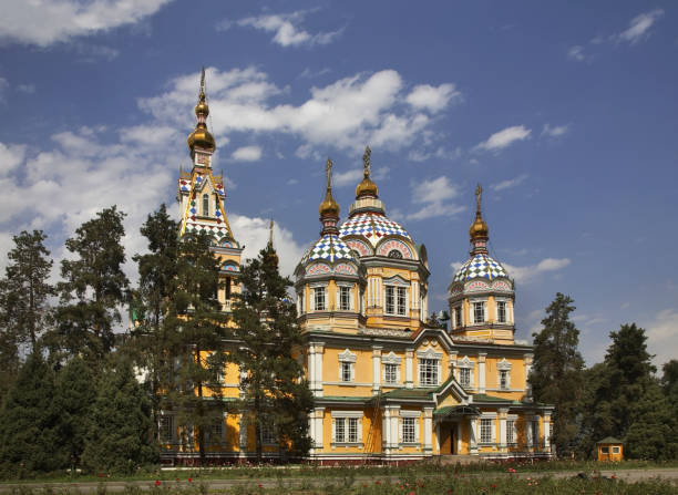 istock Ascension Cathedral (Zenkov Cathedral) in Almaty. Kazakhstan 1031538506