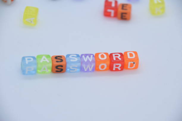 istock Word password made of letter cubes 1031556660