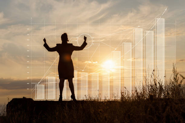 istock Concept success in business. 1031563506
