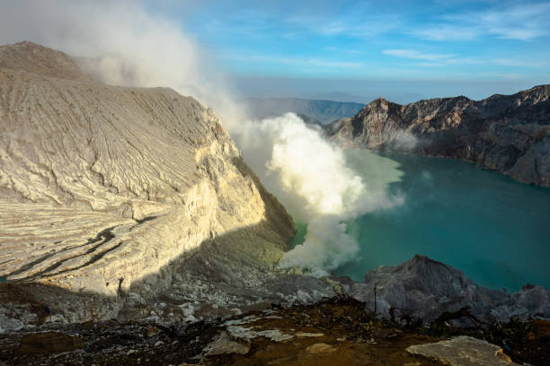 istock Miracle of nature at kawah Ijen 1031563996