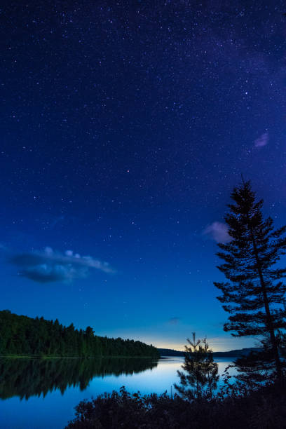 istock Sleeping under the stars during our canoe-camping trip 1031567444