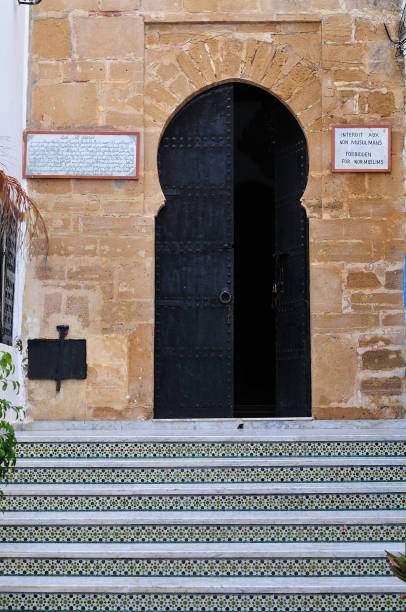 istock tiled steps to entrance of moroccan mosque 1031567476