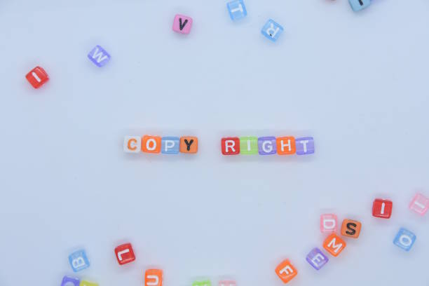istock Word Copyright made of letter cubes 1031567782
