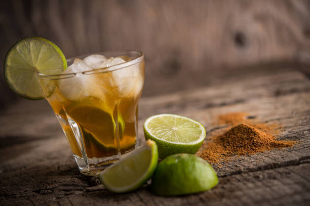 istock Healthy summer refreshing drink made of cinnamon and lime 1031568020
