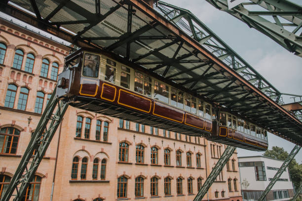 istock Overhead Railway system in Wuppertal, Germany 1031571138
