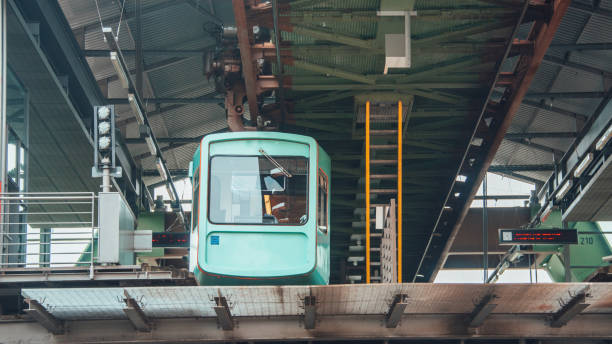 istock Overhead Railway system in Wuppertal, Germany 1031571158