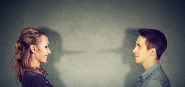 istock Couple being dishonest in a relationship 1031576036