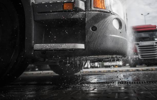 istock Pressure Washing the Truck 1031587806