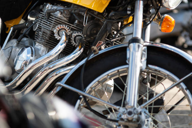 istock Naked bike from the 70s 1031596454