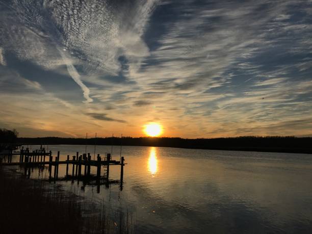 istock Patuxent River Sunset in Calvert County Southern (Maryland) USA 1031596844