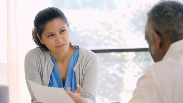 istock Businesswoman interviews potential employee 1031623370