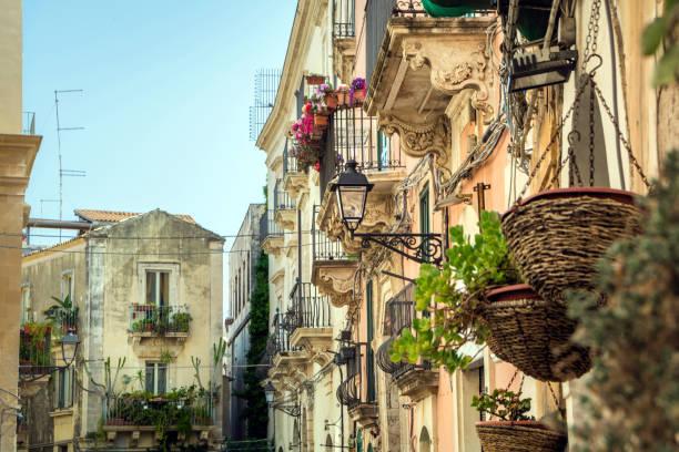 istock Street in Ortygia, Sicily, Italy 1031623570