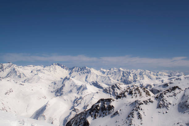 istock Winter landscape. mountains background. Beautiful  Glacier 1031624456