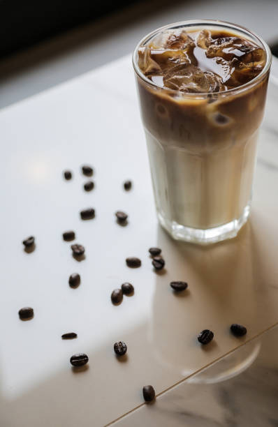 istock Glass of ice coffee 1031668768