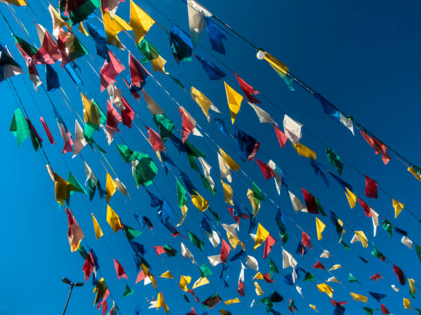 istock Junina party flag in Sao Paulo 1031680424