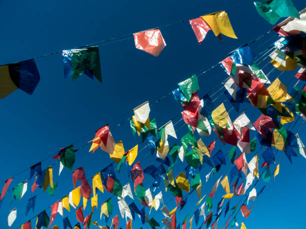 istock Junina party flag in Sao Paulo 1031680444