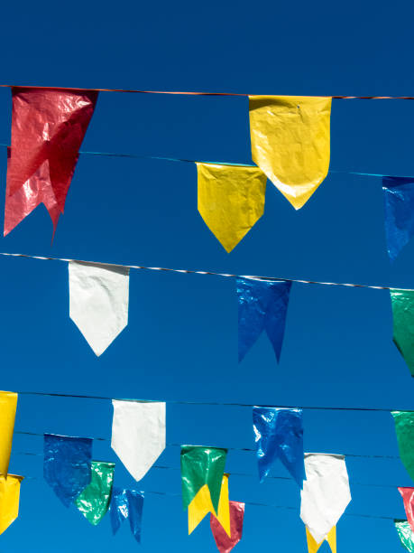 istock Junina party flag in Sao Paulo 1031680474