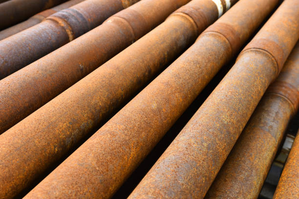 istock Rusted Old Industrial Pipes 1031702602
