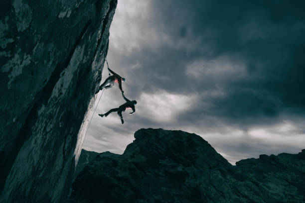 istock Successful rescue in the mountains 1031705502