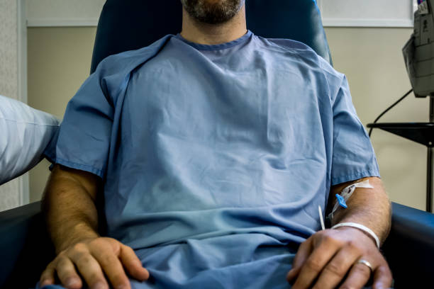 istock Young man at the hospital 1031705508