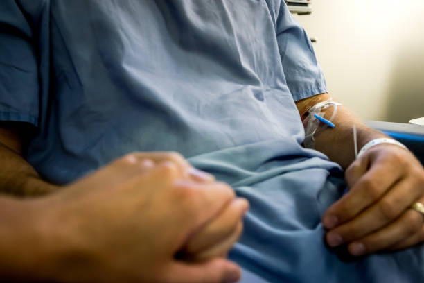 istock Young man at the hospital 1031705836