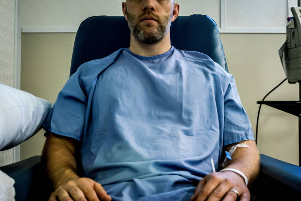 istock Young man at the hospital 1031705844