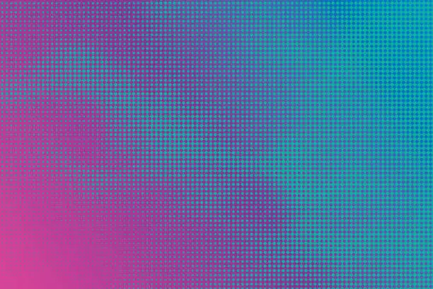 Vector illustration of Colorful Halftone Pattern Abstract background